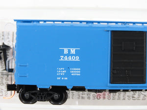 N Scale Micro-Trains MTL 20140 BM Boston & Maine 40' Box Car 74409 RTR