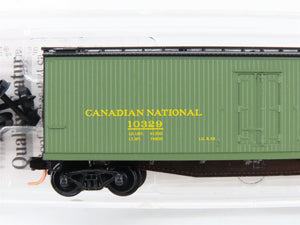 N Scale Micro-Trains MTL 49570 CN Canadian National 40' Reefer 10329 RTR