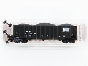 N Scale Micro-Trains MTL 108140 PC Penn Central 3-Bay Open Hopper 479437 RTR