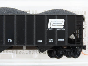 N Scale Micro-Trains MTL 108140 PC Penn Central 3-Bay Open Hopper 479437 RTR