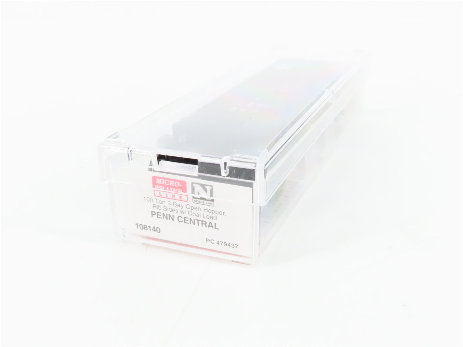 N Scale Micro-Trains MTL 108140 PC Penn Central 3-Bay Open Hopper 479437 RTR