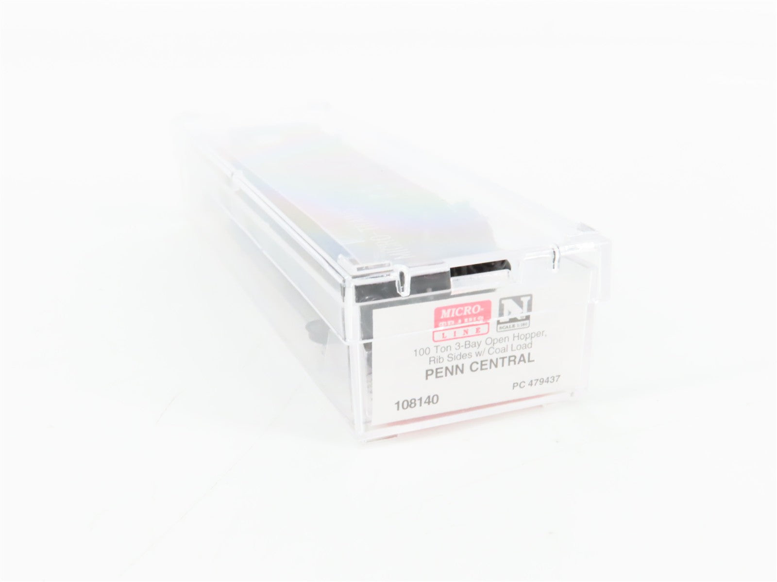 N Scale Micro-Trains MTL 108140 PC Penn Central 3-Bay Open Hopper 479437 RTR