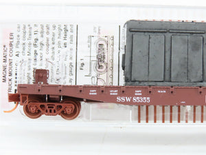 N Scale Micro-Trains MTL 04500330 SSW St. Louis Southwestern 50' Flat Car RTR