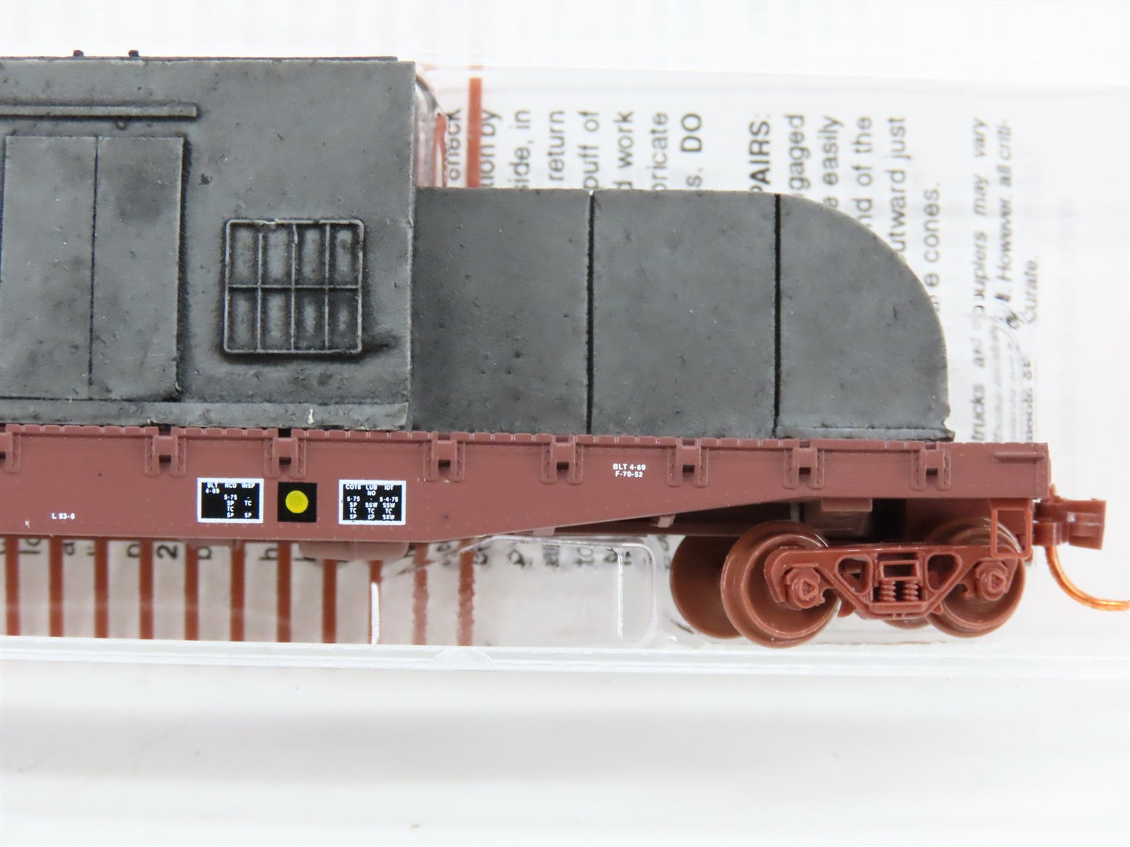 N Scale Micro-Trains MTL 04500330 SSW St. Louis Southwestern 50' Flat Car RTR