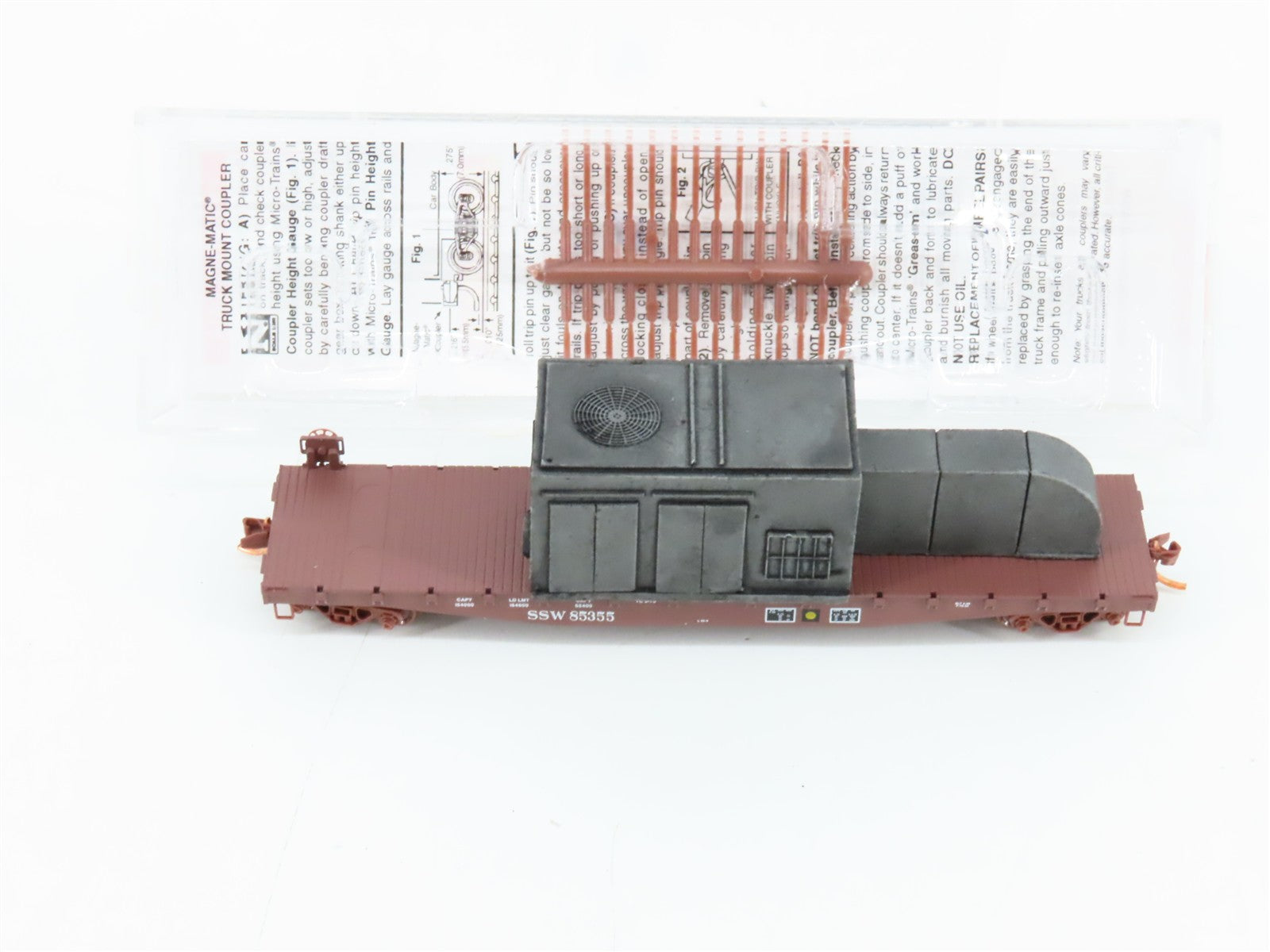 N Scale Micro-Trains MTL 04500330 SSW St. Louis Southwestern 50' Flat Car RTR