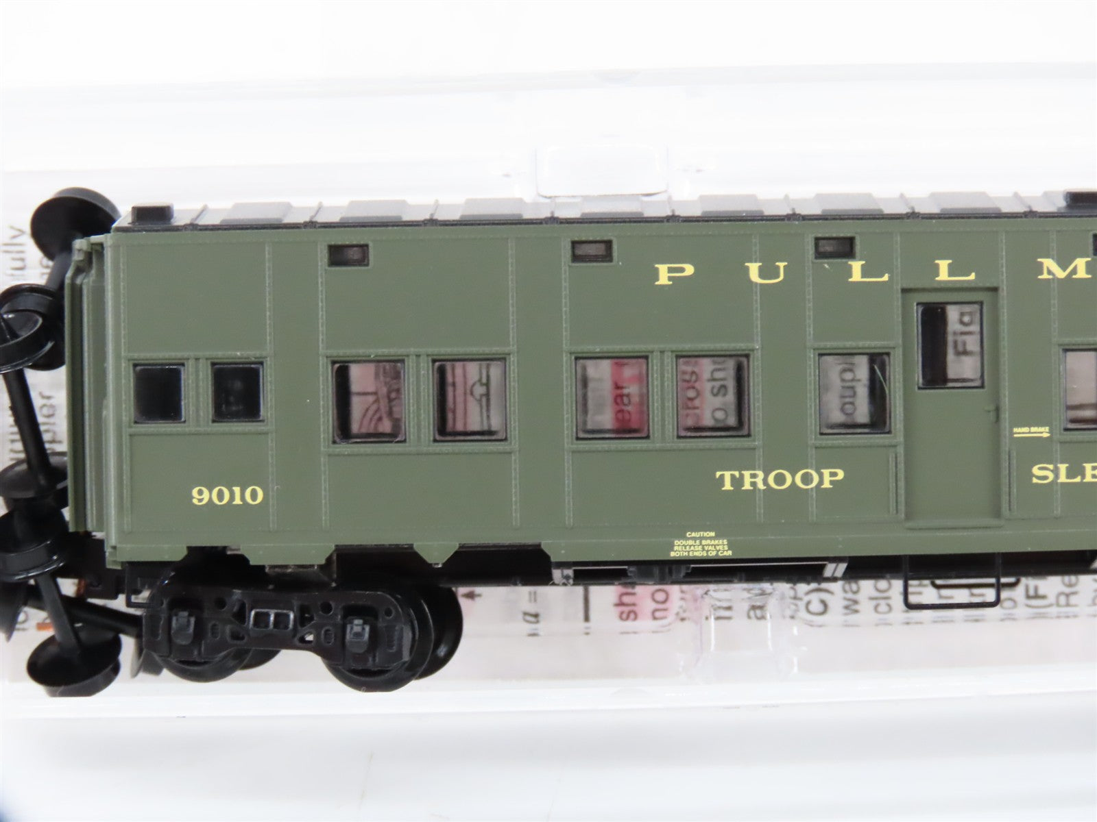 N Scale Micro-Trains MTL 116010.1 Pullman 50' Troop Sleeper #9010 RTR