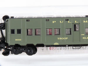 N Scale Micro-Trains MTL 116010.1 Pullman 50' Troop Sleeper #9010 RTR