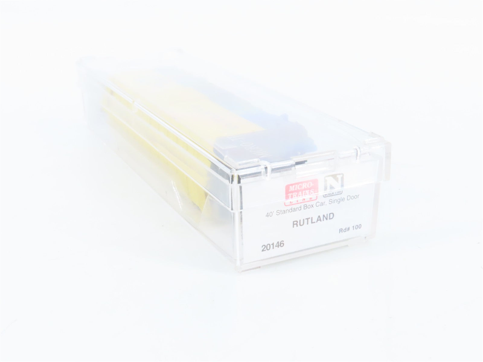 N Scale Micro-Trains MTL 20146 Rutland 40' Box Car 100 RTR
