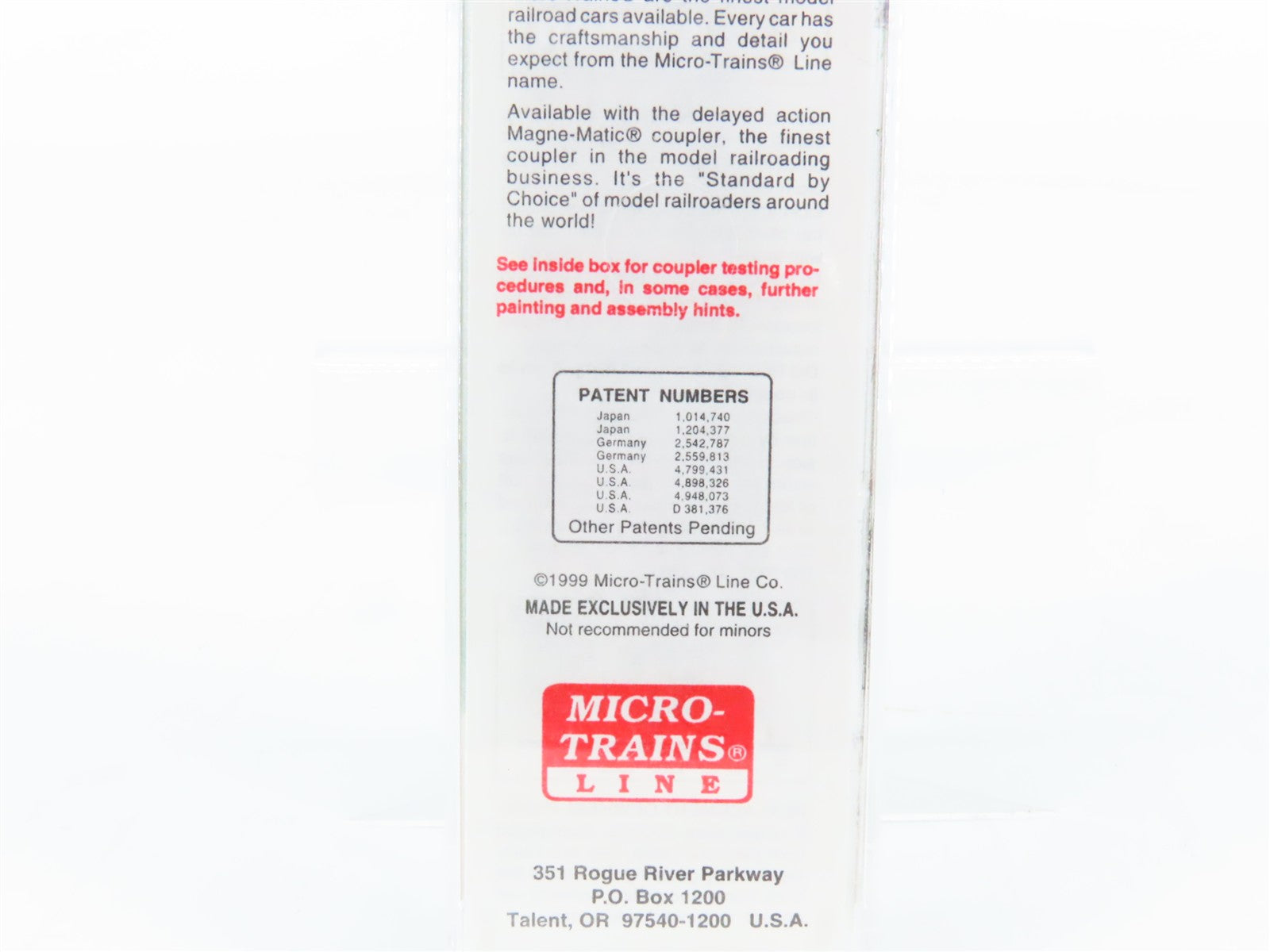 N Scale Micro-Trains MTL 20680 GN Great Northern 40' Box Car 39996 RTR