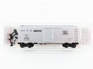 N Scale Micro-Trains MTL 20676 R.I. Rock Island 40' Box Car 20060 RTR