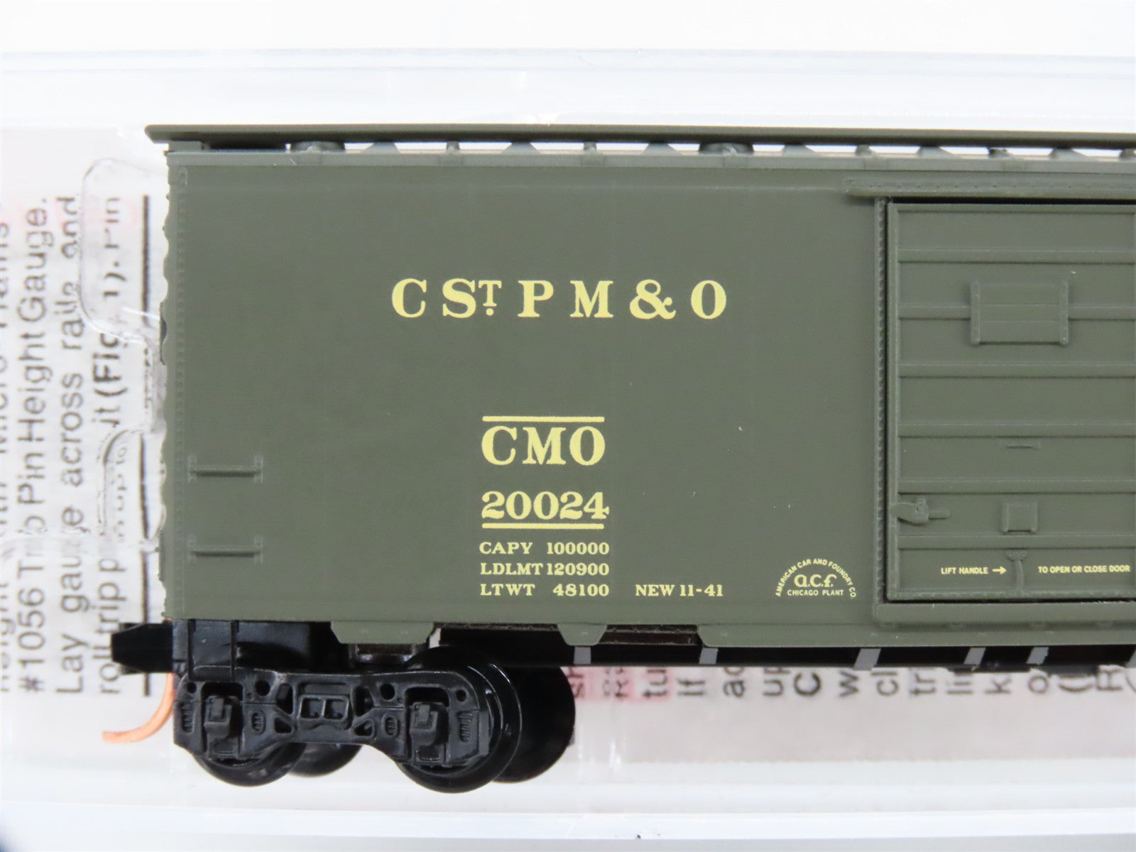N Scale Micro-Trains MTL 20596 40' Box Car RTR
