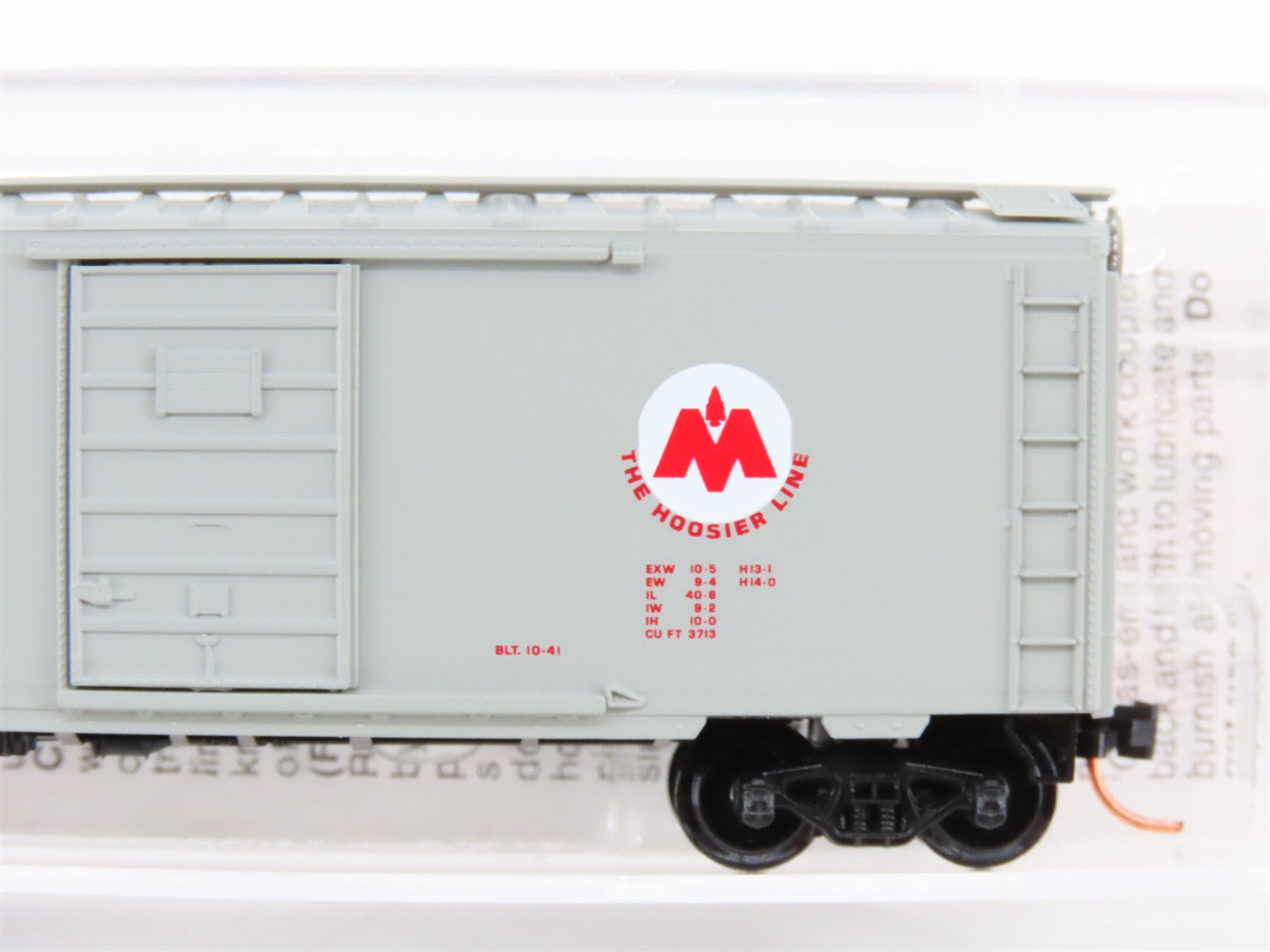 N Scale Micro-Trains MTL 20576 C.I.L. Monon 40' Box Car 1223 RTR