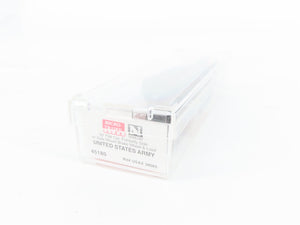 N Scale Micro-Trains MTL 45180 USAX United States Army 50' Flat Car 38065 RTR