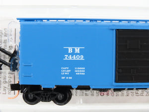 N Scale Micro-Trains MTL 20140 BM Boston & Maine 40' Box Car 74409 RTR