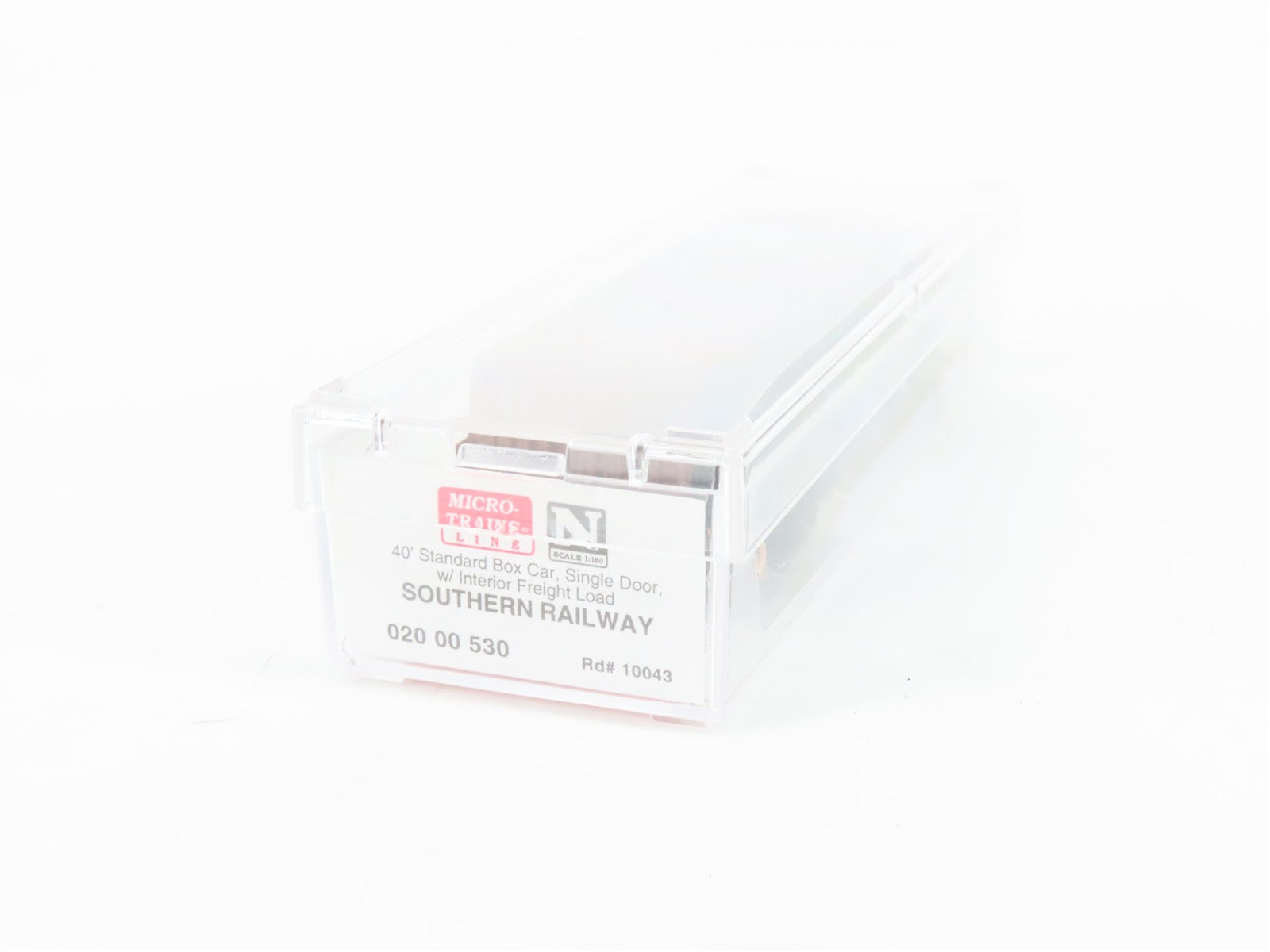 N Scale Micro-Trains MTL 02000530 Southern Railway 40' Box Car 10043 RTR