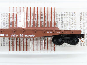N Scale Micro-Trains MTL 45060 Denver & Rio Grande Western 50' Flat Car RTR