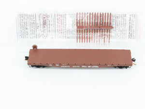 N Scale Micro-Trains MTL 45060 Denver & Rio Grande Western 50' Flat Car RTR