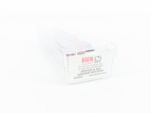 N Scale Micro-Trains MTL 45060 Denver & Rio Grande Western 50' Flat Car RTR
