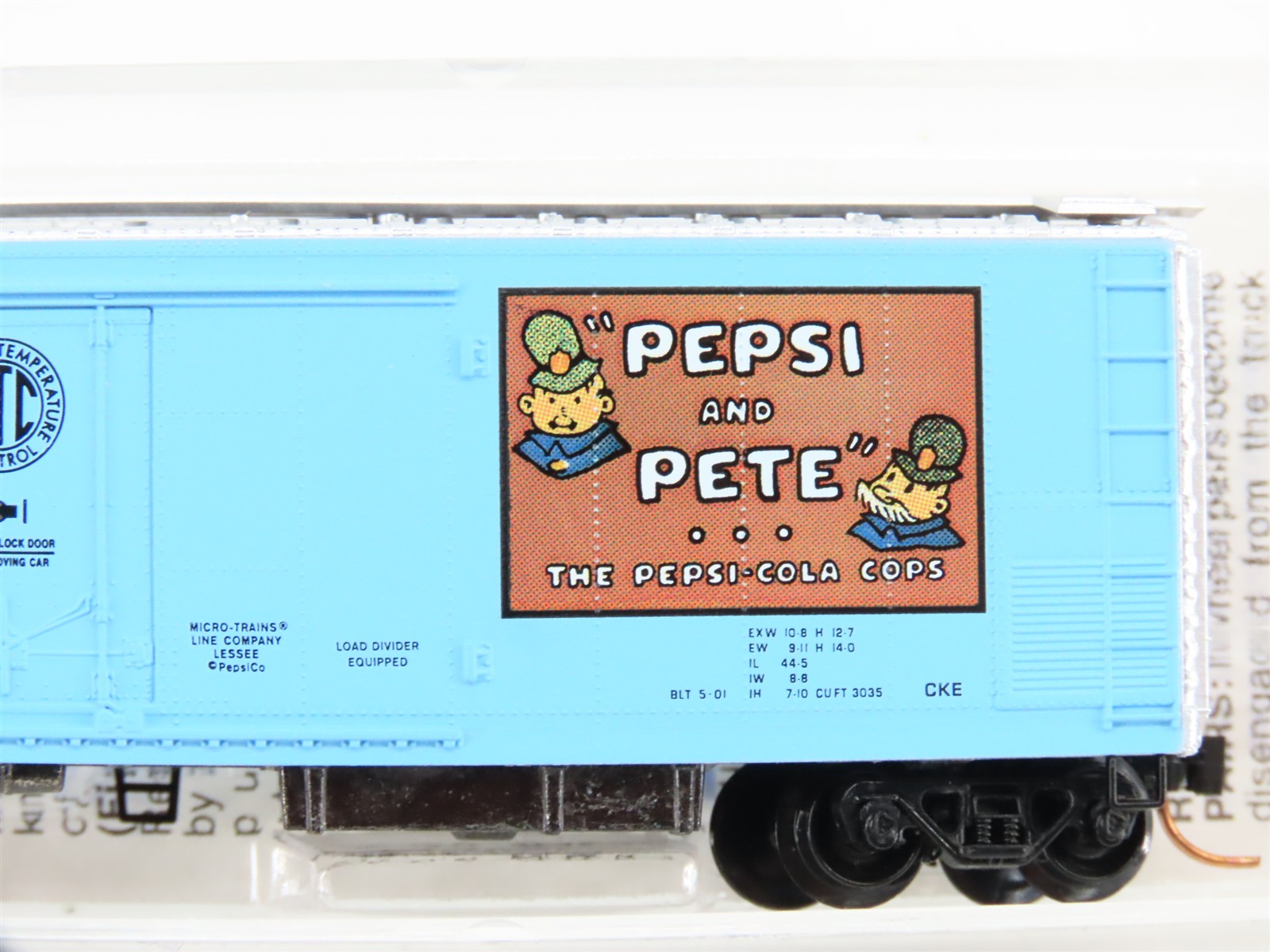N Scale Micro-Trains MTL 69130 PCEX Pepsi-Cola 51' Reefer 69014 RTR