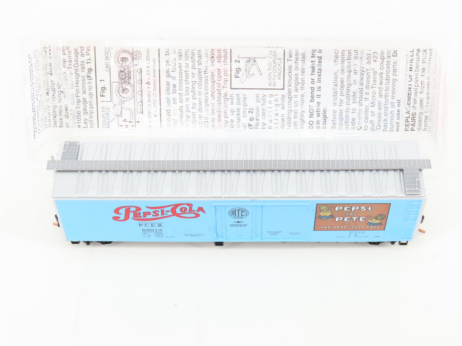 N Scale Micro-Trains MTL 69130 PCEX Pepsi-Cola 51' Mechanical Reefer 69014 RTR