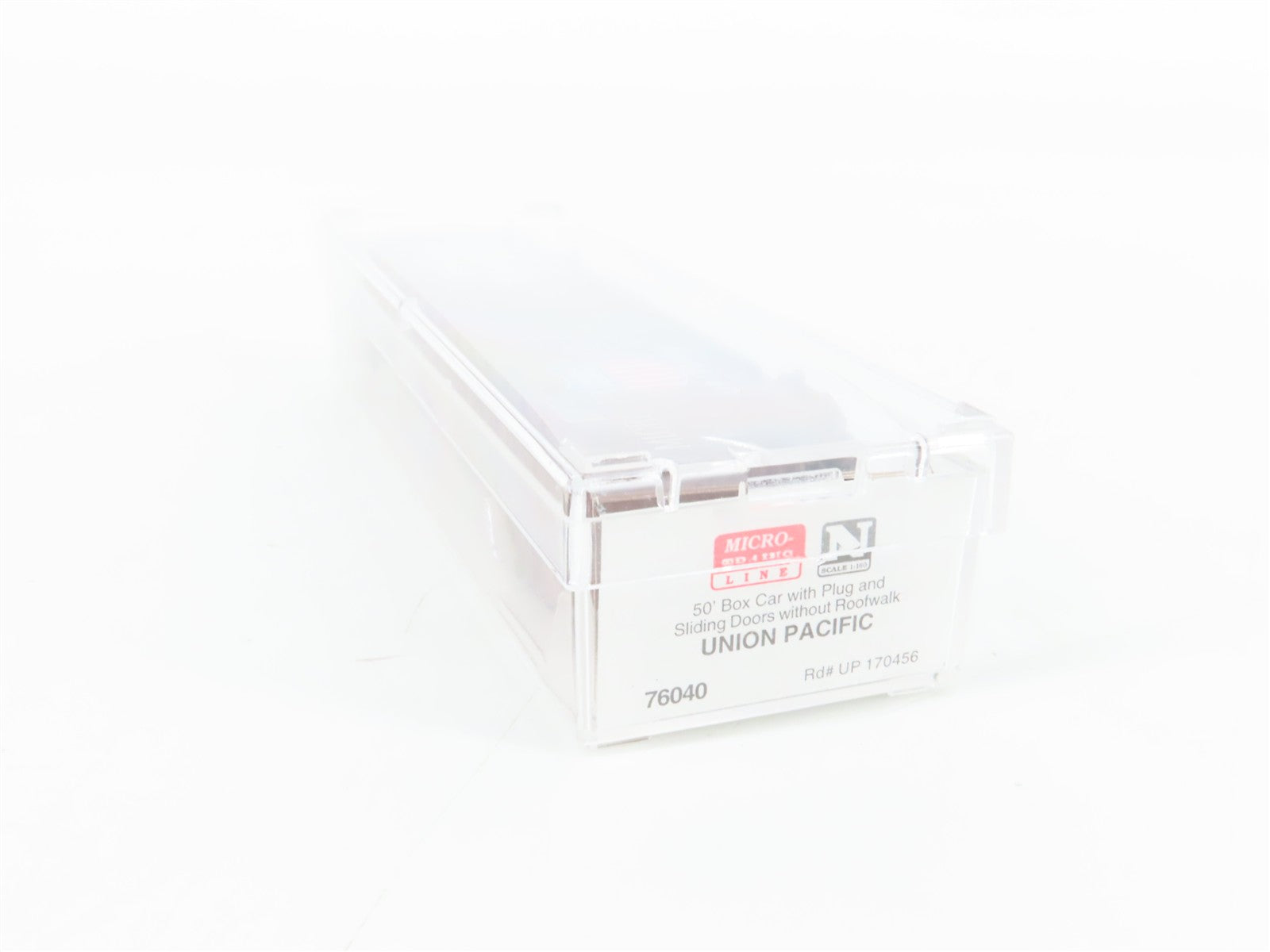 N Scale Micro-Trains MTL 76040 UP Union Pacific 50' Box Car 170456 RTR