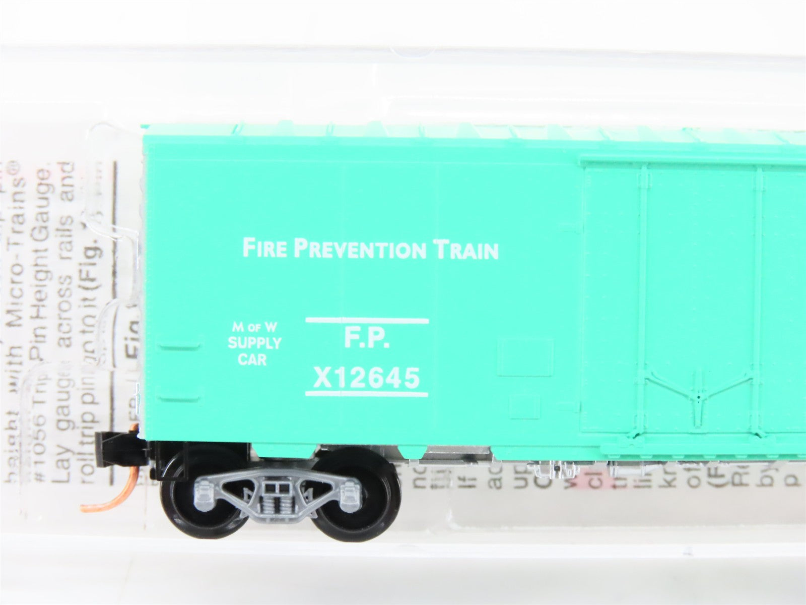 N Scale Micro-Trains MTL 74050 Smokey Bear / Fire Prevention Train Box Car RTR