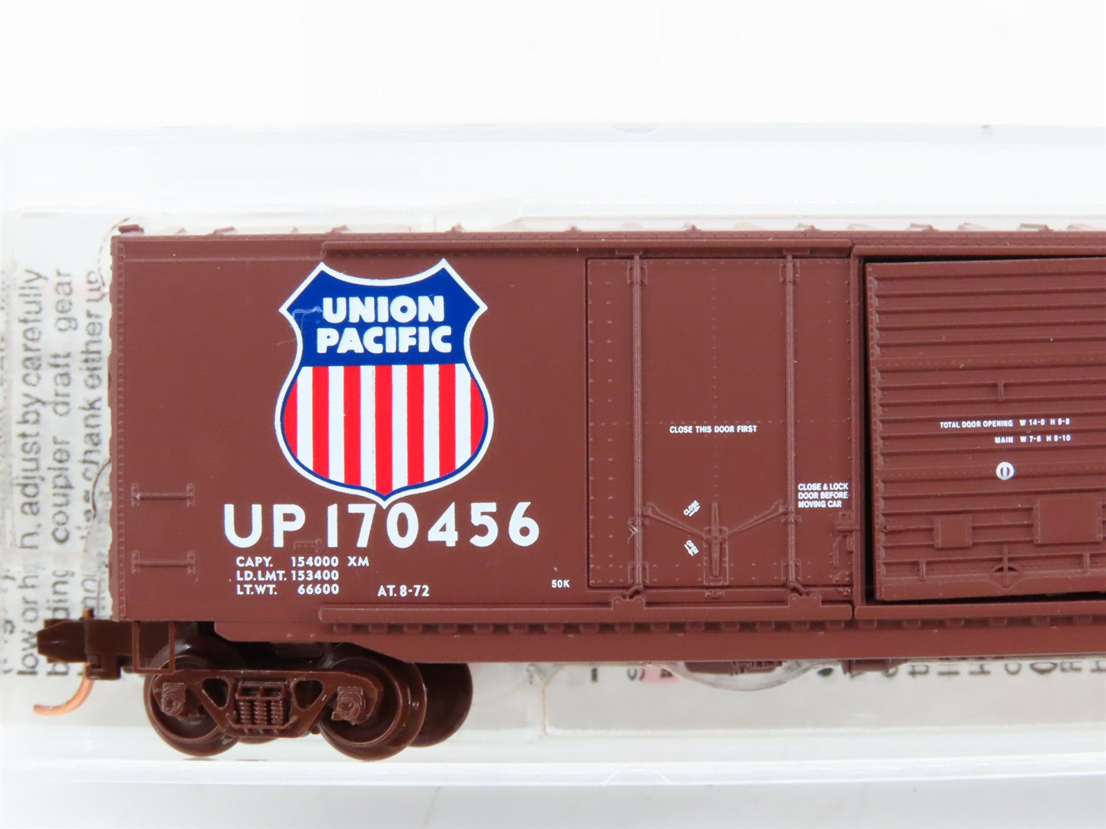 N Scale Micro-Trains MTL 76040 UP Union Pacific Box Car 170456 RTR