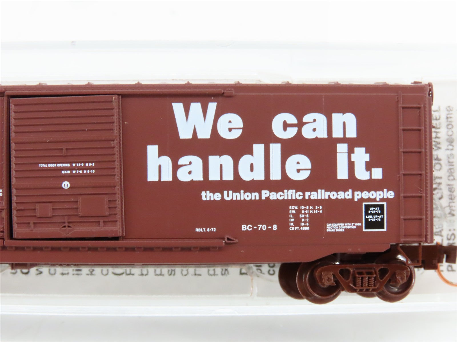 N Scale Micro-Trains MTL 76040 UP Union Pacific Box Car 170456 RTR