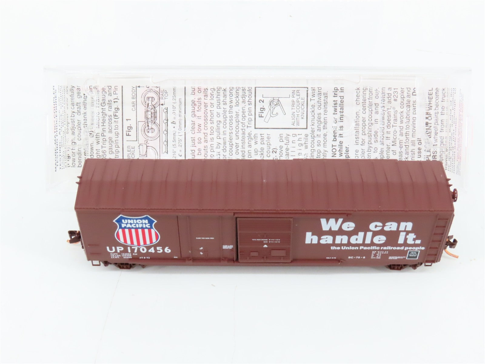 N Scale Micro-Trains MTL 76040 UP Union Pacific Box Car 170456 RTR