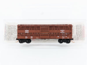 N Scale Micro-Trains MTL 35150 N&W Norfolk & Western 40' Stock/Cattle Car RTR