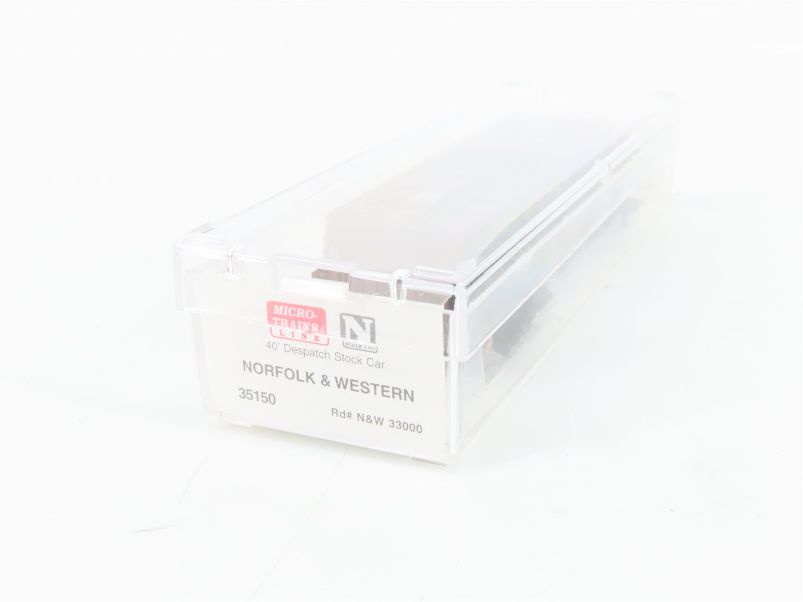 N Scale Micro-Trains MTL 35150 N&W Norfolk & Western 40' Stock/Cattle Car RTR