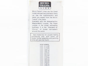 N Scale Micro-Trains MTL 25230 GBW Green Bay & Western 50' Box Car 16012 RTR