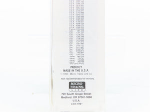 N Scale Micro-Trains MTL 25230 GBW Green Bay & Western 50' Box Car 16012 RTR