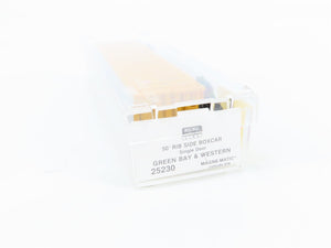 N Scale Micro-Trains MTL 25230 GBW Green Bay & Western 50' Box Car 16012 RTR