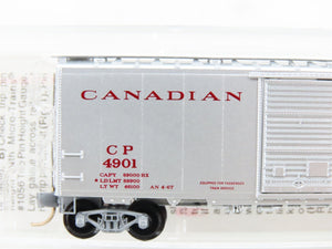 N Scale Micro-Trains MTL 20546 CP Canadian Pacific 40' Box Car 4901 RTR