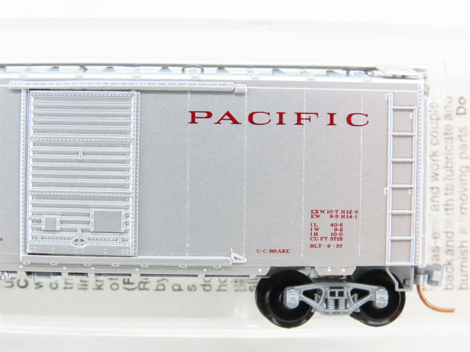 N Scale Micro-Trains MTL 20546 CP Canadian Pacific 40' Box Car 4901 RTR