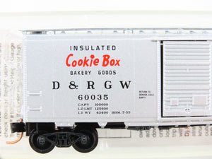 N Scale Micro-Trains MTL 20110 D&RGW Denver & Rio Grande Western 40' Box Car RTR