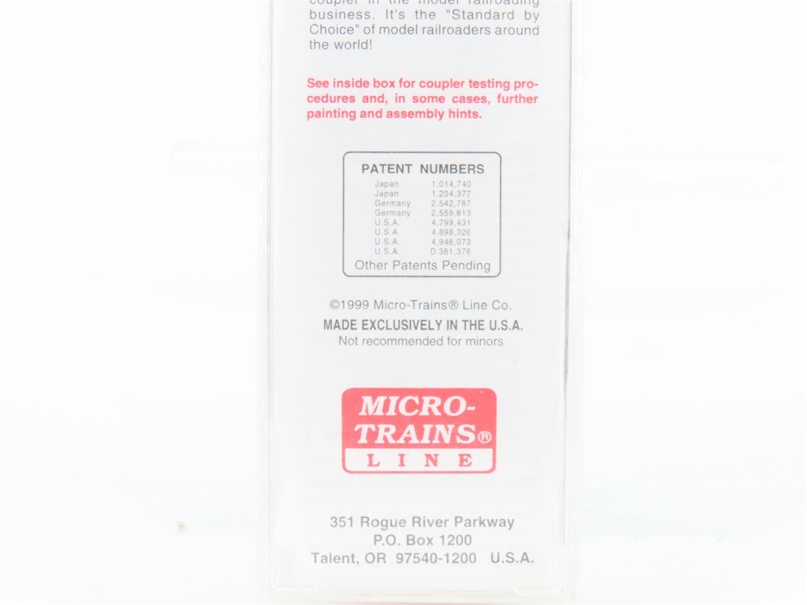 N Scale Micro-Trains MTL 20110 D&RGW Denver & Rio Grande Western 40' Box Car RTR