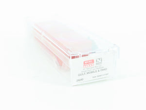 N Scale Micro-Trains MTL 24240 GM&O Gulf, Mobile & Ohio 40' Box Car 21587 RTR