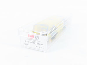 N Scale Micro-Trains MTL 92140 BCAX Blue Circle Cement 2-Bay Covered Hopper RTR