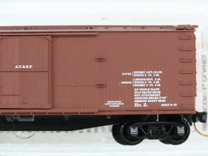 N Scale Micro-Trains MTL 39060 Santa Fe 40' Double-Sheathed Wood Box Car RTR