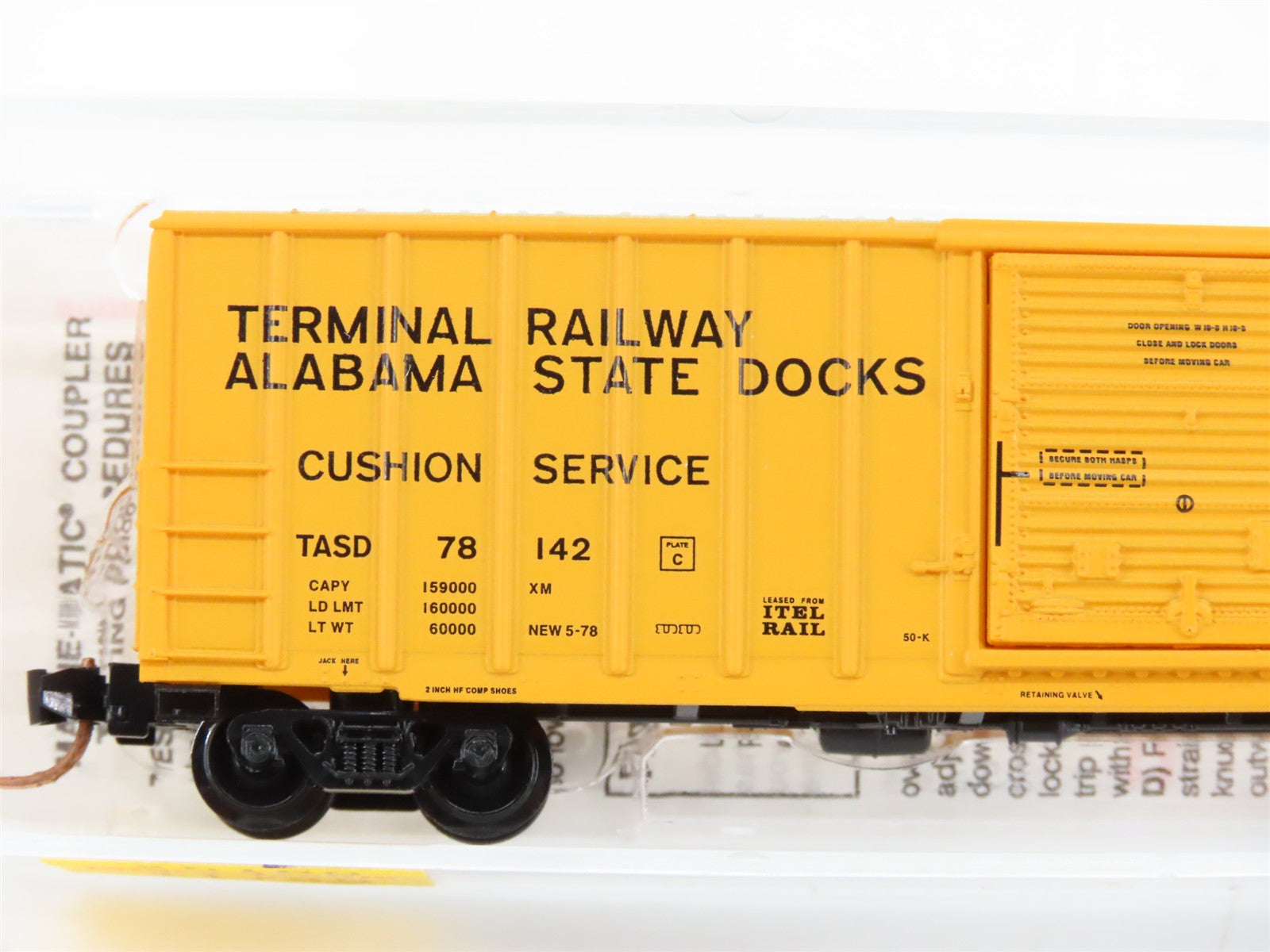 N Scale Micro-Trains MTL 25160 50' Box Car RTR