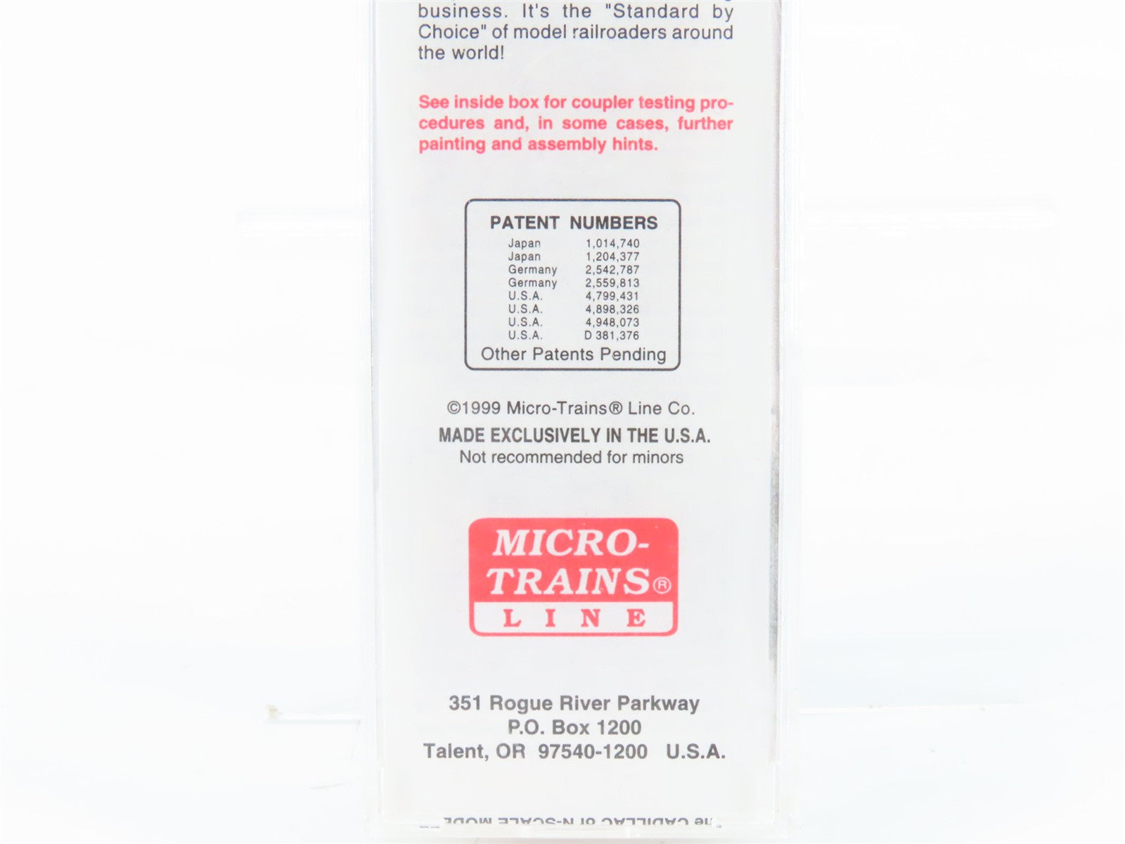 N Scale Micro-Trains MTL 25110 New Orleans Public Belt Railroad 50' Box Car RTR