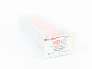 N Scale Micro-Trains MTL 25110 New Orleans Public Belt Railroad 50' Box Car RTR
