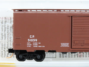 N Scale Micro-Trains MTL 20436/2 CP Canadian Pacific 40' Standard Box Car RTR