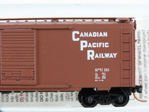 N Scale Micro-Trains MTL 20436/2 CP Canadian Pacific 40' Standard Box Car RTR