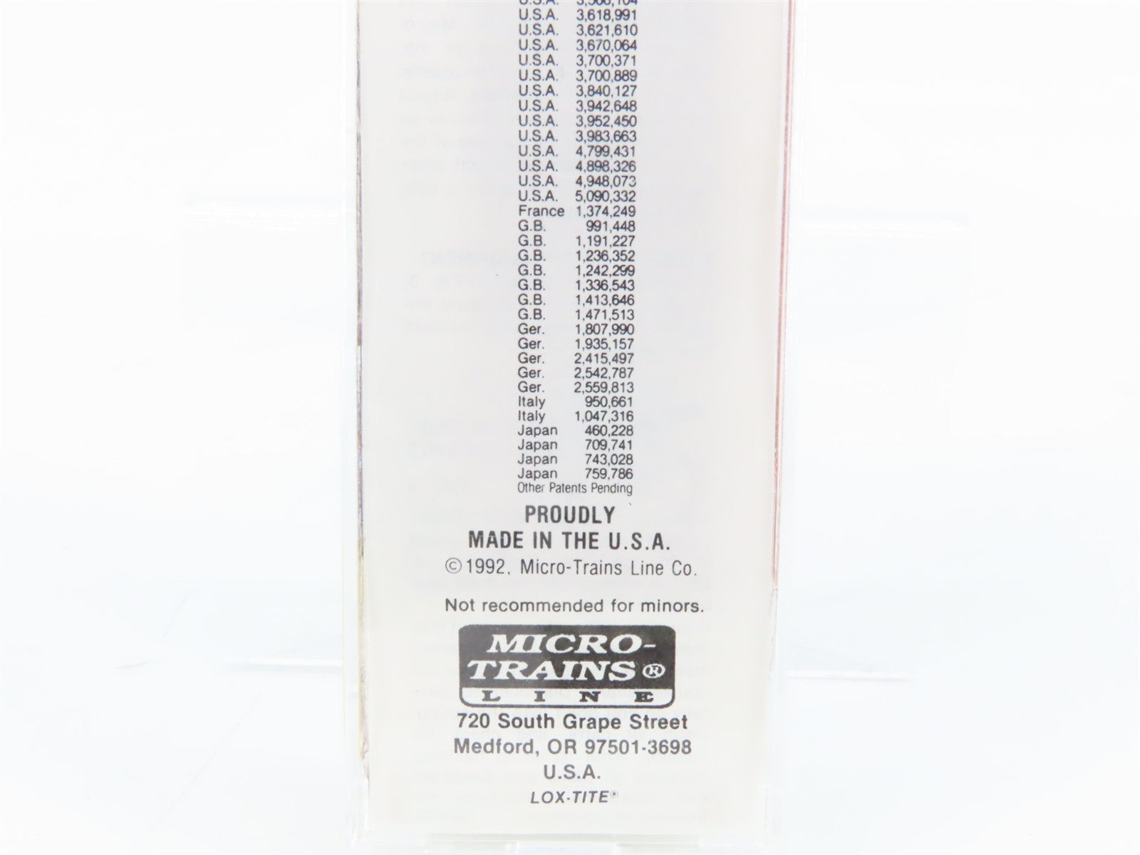 N Scale Micro-Trains MTL 20940 B.&L.E. Bessemer & Lake Erie 40' Box Car RTR