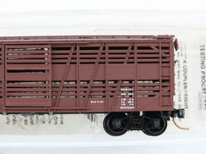 N Scale Micro-Trains MTL 35140 Soo Line 40' Stock/Cattle Car 29630 RTR