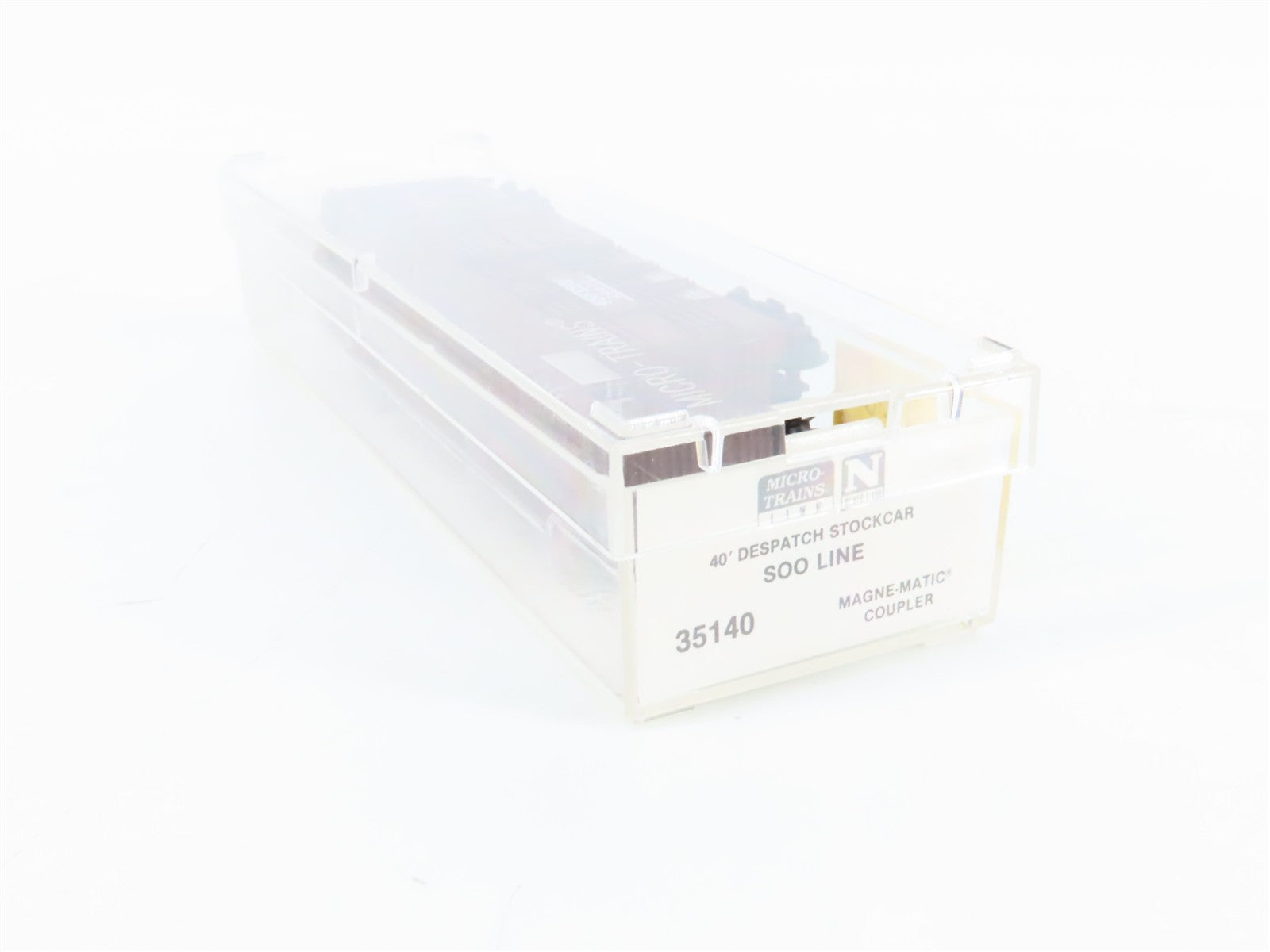 N Scale Micro-Trains MTL 35140 Soo Line 40' Stock/Cattle Car 29630 RTR