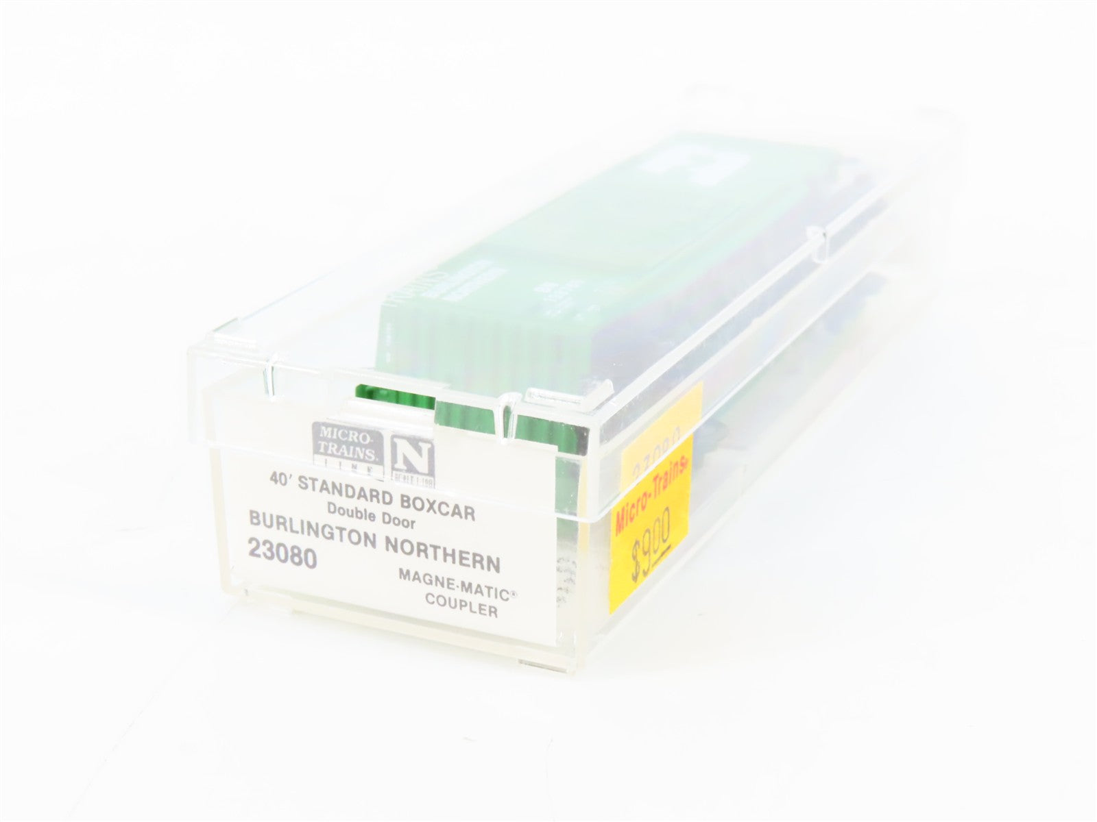 N Scale Micro-Trains MTL 23080 Burlington Northern 40' Double Door Box Car RTR